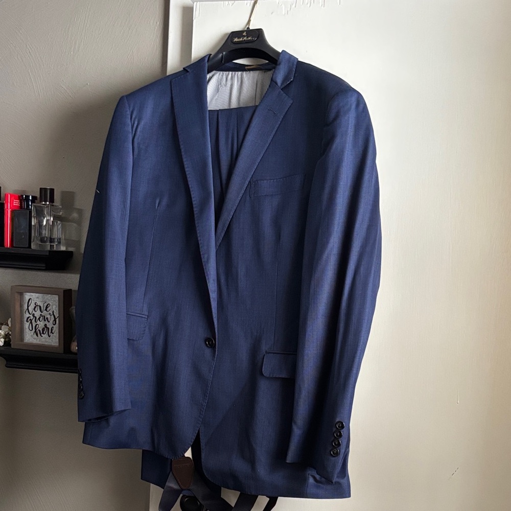 Brooks Brothers Navy Suit